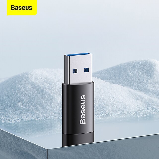  Baseus Ingenuity Series Mini OTG Adaptor USB 3.1 to Type-C Black