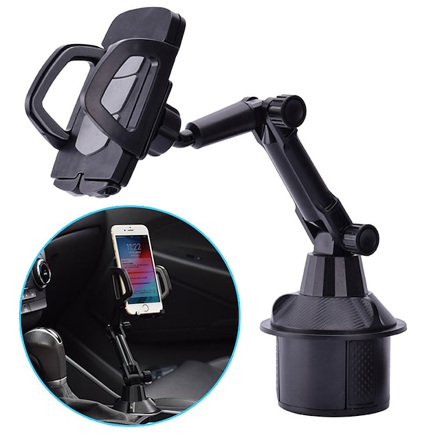  Car Phone Holder Adjustable Sticky Adjustable Angle Phone Holder for Car Compatible with All Mobile Phone Phone Accessory