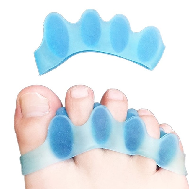 Unisex Silicone Toe Separators Correction Fixed Practice / Beginner ...