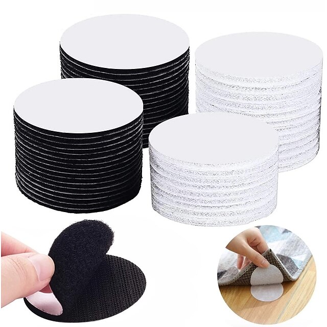 Home & Garden Home Decor | 5pairs/pack Strong Self Adhesive Fastener Dots Stickers Adhesive Tape For Bed Sheet Sofa Mat Carpet A