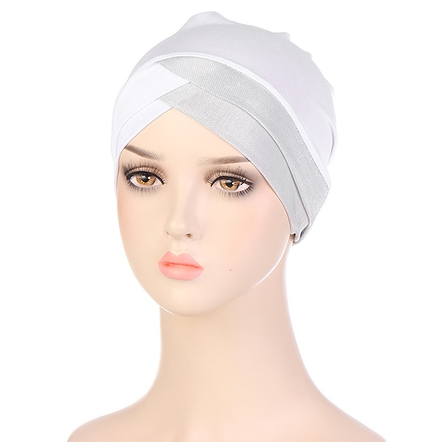 Shoes & Bags Fashion Accessories | 1 pcs Womens Boho Turban Home Daily Solid / Plain Color - WJ38007