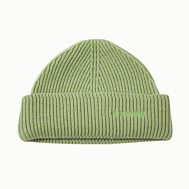 Shoes & Bags Fashion Accessories | Women Winter Knitted Hats Cuffed Dome Cap For Female Fashion Stretch Casual Solid Beanies Cap