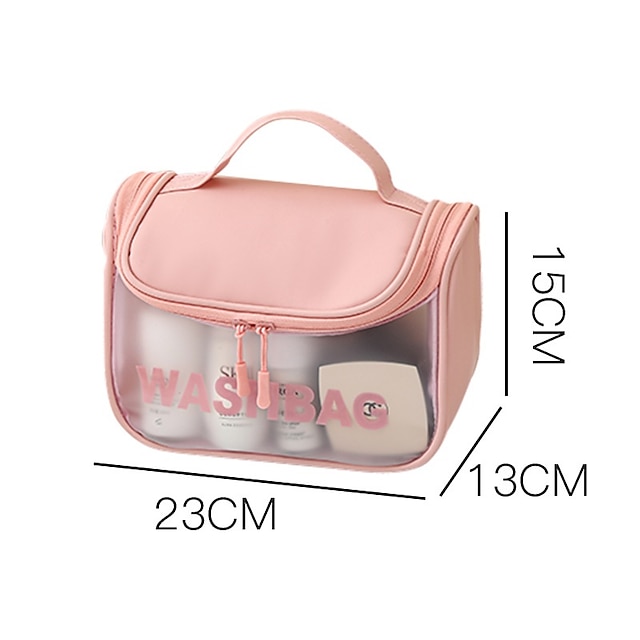 Home & Garden Home Decor | Women Travel Storage Bag Toiletry Organize Waterproof PVC Cosmetic Bag Portable Transparent MakeUp Ba