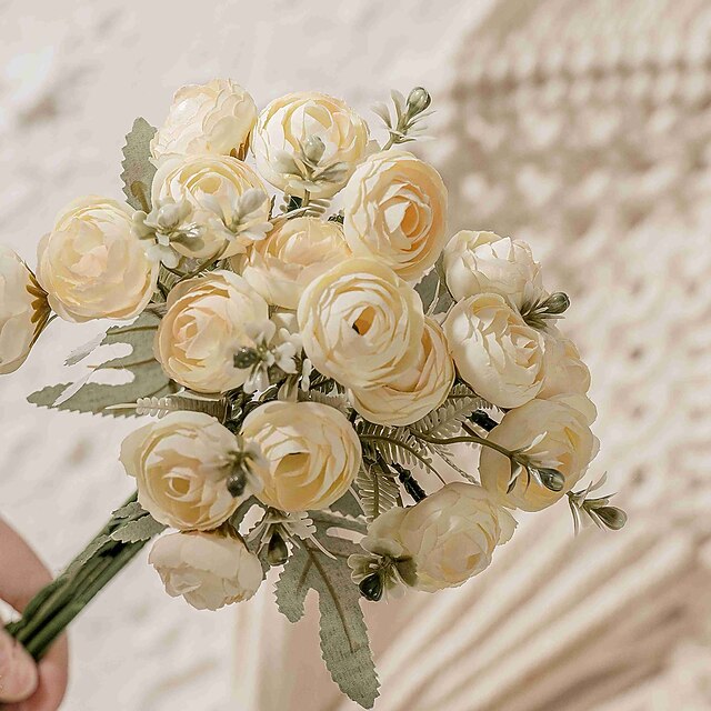 1Pc Artificial Flowers Home Decorations Wedding Bridal Flowers Bouquet