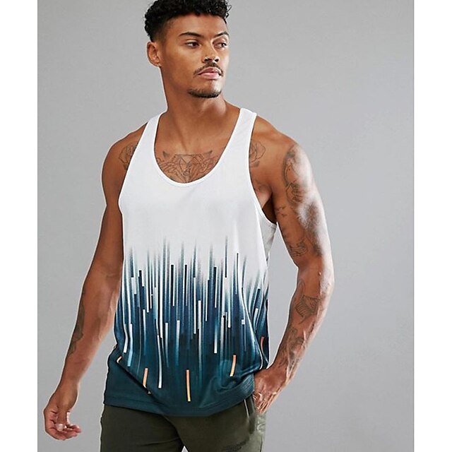 Sports & Outdoors Running, Jogging & Walking | Mens Sleeveless Running Tank Top Workout Tank Tee Tshirt Top Athletic Breathable 