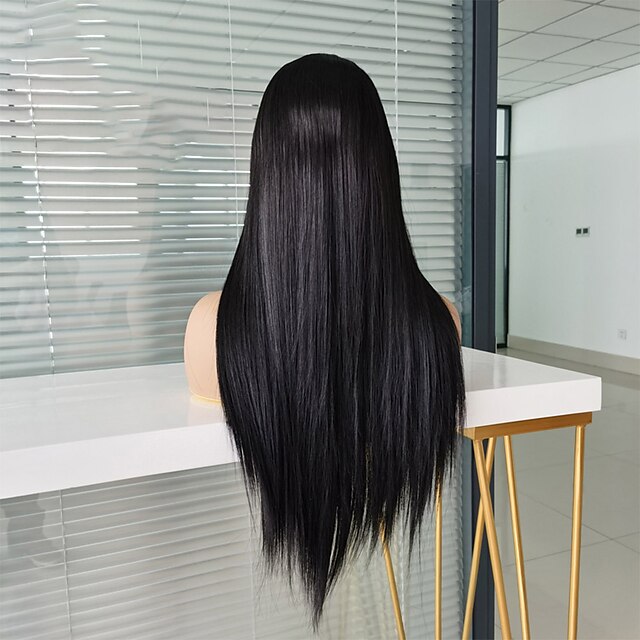 Beauty & Hair Wigs & Hair Pieces | Straight Wave Transparent Hd Full Lace Human Hair Wig Brazilian 360 Lace Frontal Wigs 13x4 Hu