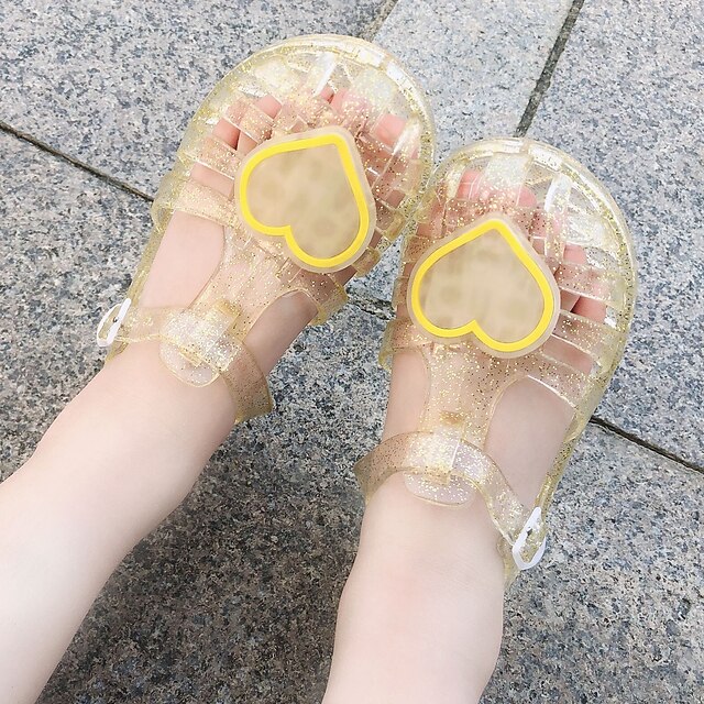 Shoes & Bags Kids Shoes | Girls Flats Bohemian Style Jelly Shoes Daily PVC Cute School Shoes Little Kids(4-7ys) Casual Daily Out