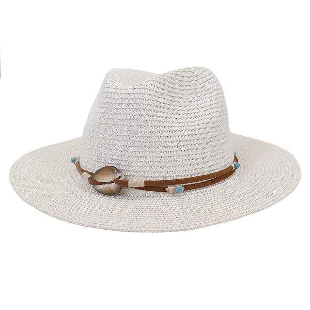 Shoes & Bags Fashion Accessories | 20 Colors Panama Hat Summer Sun Hats For Women Straw Hat Fashion UV Sun Protection Travel Cap