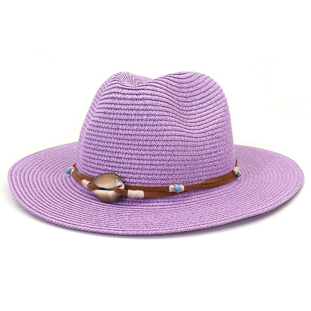 Shoes & Bags Fashion Accessories | 20 Colors Panama Hat Summer Sun Hats For Women Straw Hat Fashion UV Sun Protection Travel Cap