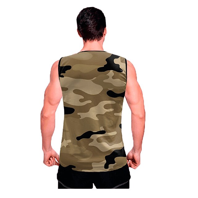 Sports & Outdoors Running, Jogging & Walking | Mens Sleeveless Running Tank Top Workout Tank Tee Tshirt Shirt Athletic Breathabl