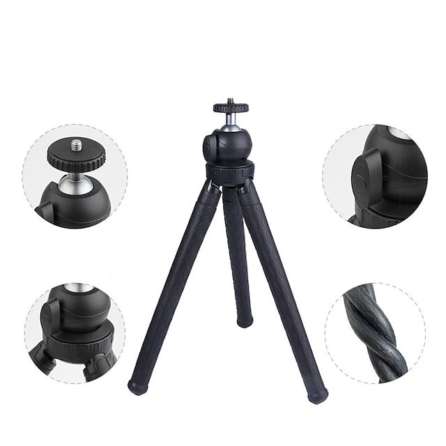 Phones & Accessories Phone Mounts & Holders | Octopus Tripod Phone Tripod Portable Adjustable Grip and Stand Phone Holder for De