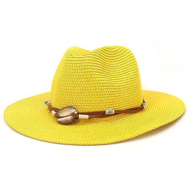 Shoes & Bags Fashion Accessories | 20 Colors Panama Hat Summer Sun Hats For Women Straw Hat Fashion UV Sun Protection Travel Cap