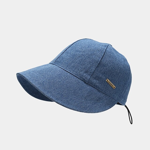 Shoes & Bags Fashion Accessories | New Summer Men Women Breathable Adjustable Denim Cap Wash Sports Solid Hat Outdoor Jeans Hats