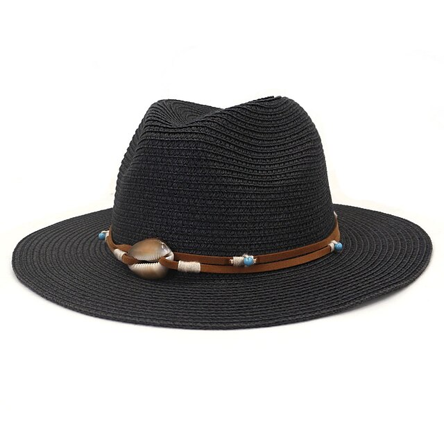 Shoes & Bags Fashion Accessories | 20 Colors Panama Hat Summer Sun Hats For Women Straw Hat Fashion UV Sun Protection Travel Cap