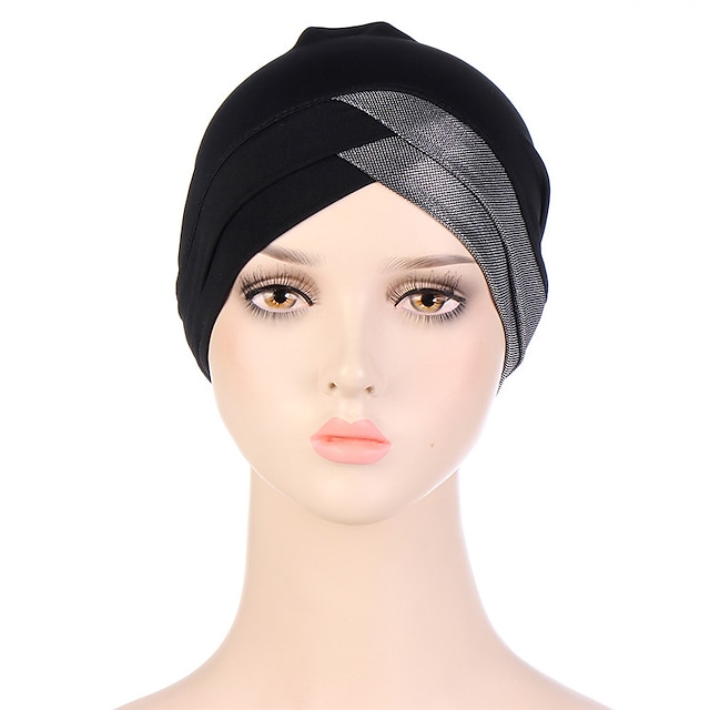 Shoes & Bags Fashion Accessories | 1 pcs Womens Boho Turban Home Daily Solid / Plain Color - WJ38007