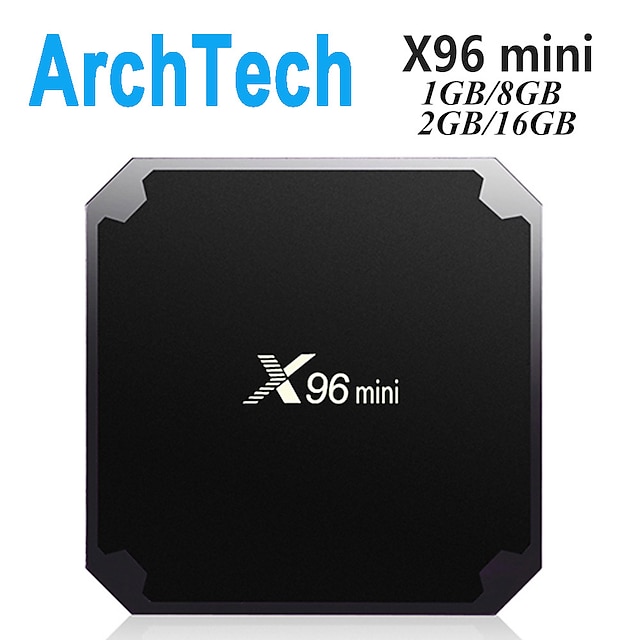  x96mini android 9.0 smart tv box x96 mini s905w quad core stöd 2,4g trådlös wifi media box set-top box