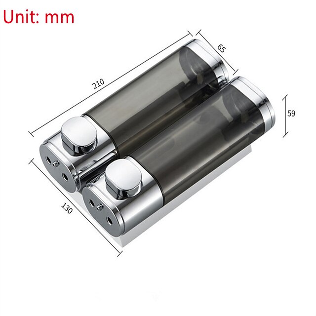 Shower Dispensers,Bathroom Liquid Soap Dispenser Wall Mounted For