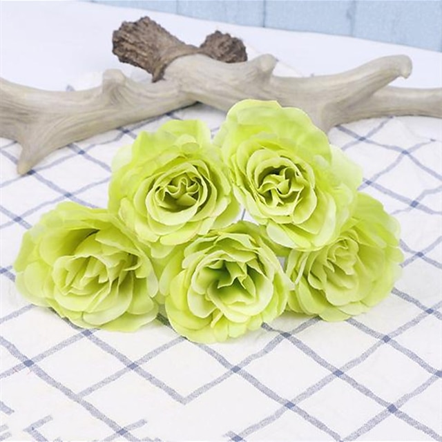 Home & Garden Home Decor | 5pcs Simulation Plant Wall Background Wall Decoration Big Rose Small Rose Hydrangea Wedding Decoratio