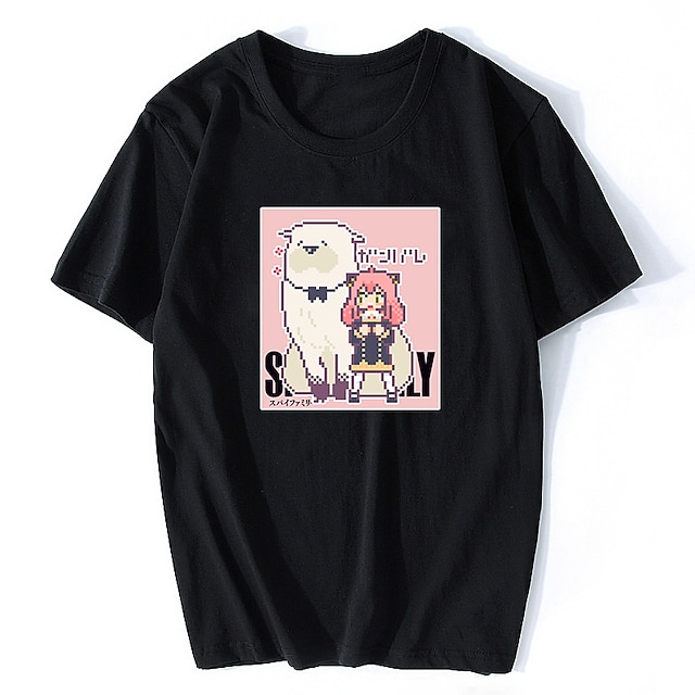 Toys & Hobbies Cosplay & Costumes | Inspired by SPY×FAMILY Loid Forger Yor Forger Anya Forger T-shirt Cartoon 100% Polyester Ani