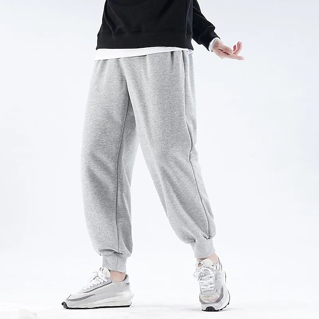 Mens Clothing Mens Bottoms | Mens Simple Chic & Modern Jogger Trousers Track Pants Pants Casual Daily Micro-elastic Solid Colore