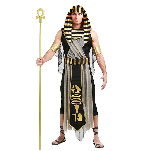 Couples Cosplay Cleopatra Pharaoh Outfits Couples' Costumes Men's Women ...