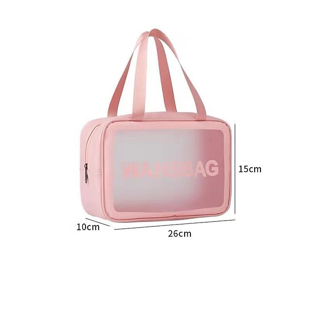 Home & Garden Home Decor | Women Travel Storage Bag Toiletry Organize Waterproof PVC Cosmetic Bag Portable Transparent MakeUp Ba