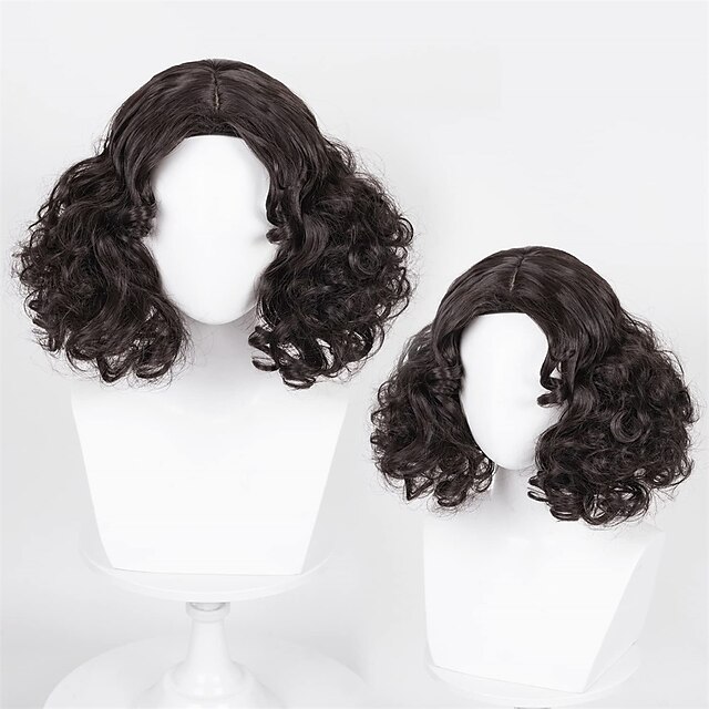 Beauty & Hair Wigs & Hair Pieces | Mirabel Wig for Encanto Cosplay Wig Short Bob Curly Wigs Red Brown for Halloween Costume Part