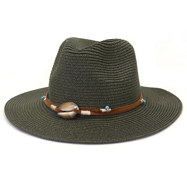 Shoes & Bags Fashion Accessories | 20 Colors Panama Hat Summer Sun Hats For Women Straw Hat Fashion UV Sun Protection Travel Cap