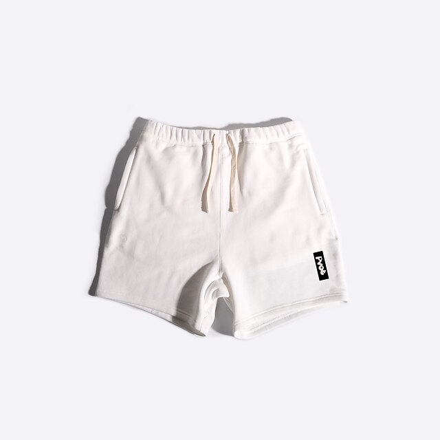 Mens Clothing Mens Bottoms | Mens Shorts Sports Shorts Front Pocket Short Pants Daily Micro-elastic Letter Soft Sports Mid Waist