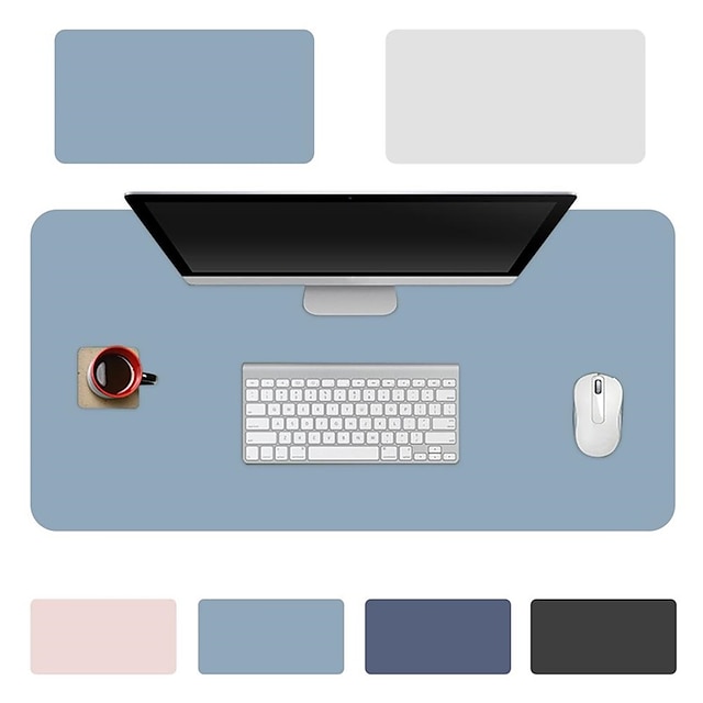  Βασικό Mouse Pad Χαλάκι γραφείου μεγάλου μεγέθους 31.5*15.7 inch Αντιολισθητικό ΑΔΙΑΒΡΟΧΟ PVC Τάπητας για ποντίκι υπολογιστή για υπολογιστές Laptop PC Γραφείο Αρχική Ηλεκτρονικό Παιχνίδι