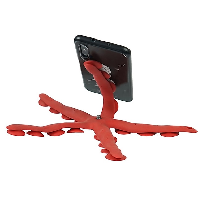 Phones & Accessories Phone Mounts & Holders | Octopus Tripod Phone Stand Portable Angle Adjustable Suction Cup Phone Holder for 