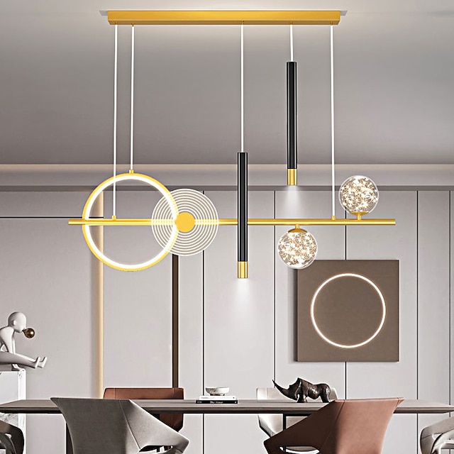  nový jídelní lustr severský minimalistický pás kreativní nebe hvězda moderní jednoduchá jídelna lustr sv