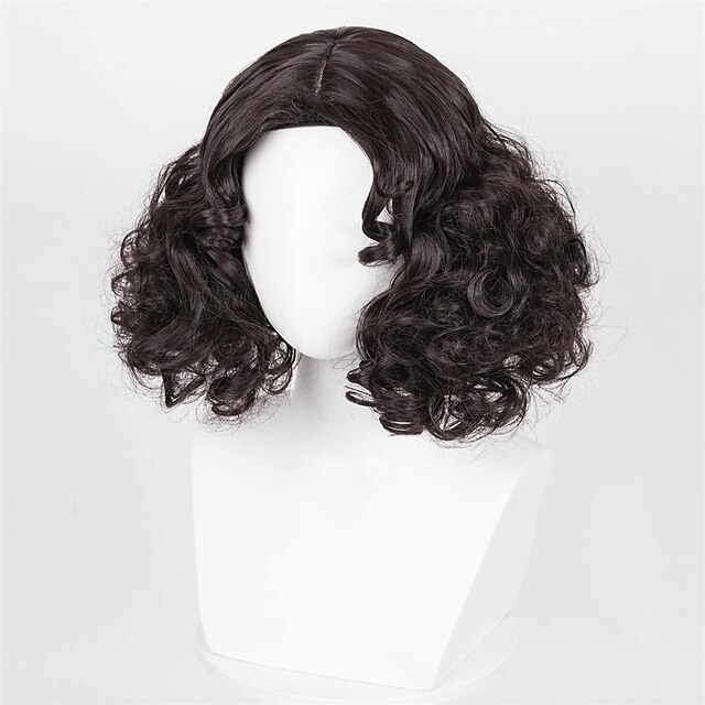 Beauty & Hair Wigs & Hair Pieces | Mirabel Wig for Encanto Cosplay Wig Short Bob Curly Wigs Red Brown for Halloween Costume Part