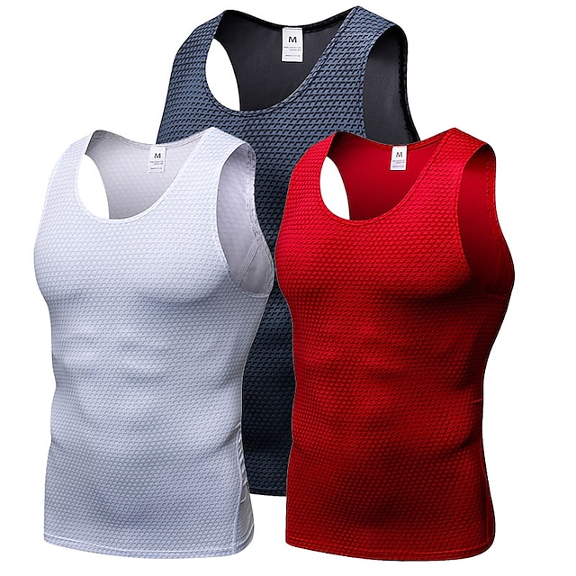 Sports & Outdoors Running, Jogging & Walking | Mens Sleeveless Workout Tank Top Running Tank Top Tank Top Shirt Athletic Athleis