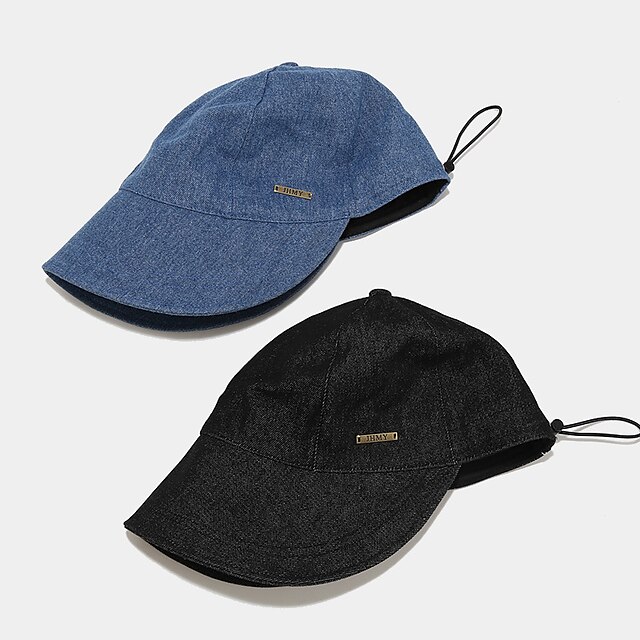 Shoes & Bags Fashion Accessories | New Summer Men Women Breathable Adjustable Denim Cap Wash Sports Solid Hat Outdoor Jeans Hats