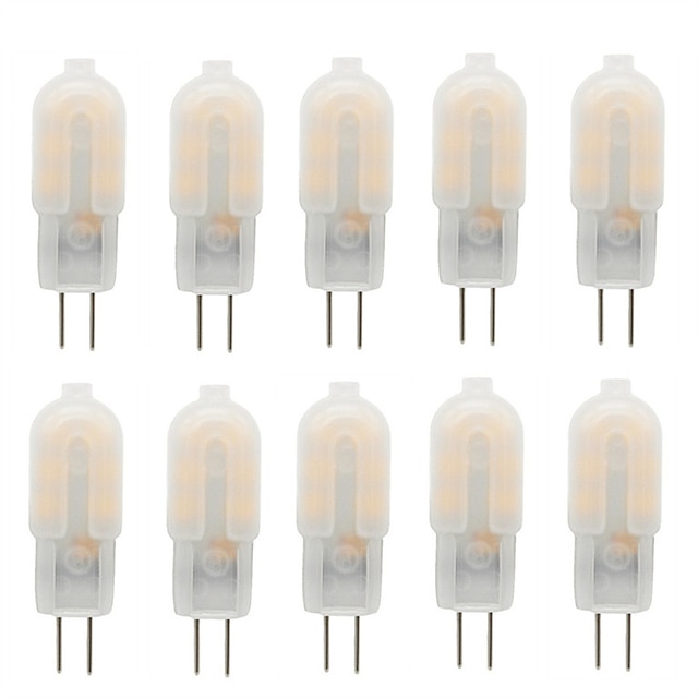  10pcs G4 AC/DC12V DC12V LED Light 12leds SMD 2835 Bulb Lamparas Spotlight Replace Halogen Lamp For Home Chandelier