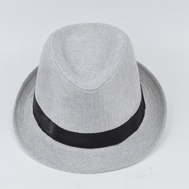  Retro / vintage Brølende 20'ere 1920'erne Panama hat Den store Gatsby Peaky Blinders Herre Dame Maskerade Fest / aften Hat