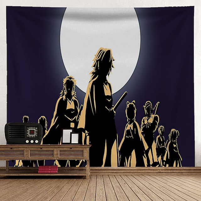 Home & Garden Home Decor | Demon Slayer Anime Wall Tapestry Art Decor Blanket Curtain Hanging Home Bedroom Living Room Decoratio