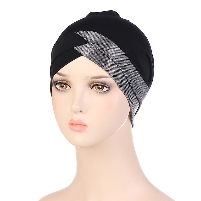 Shoes & Bags Fashion Accessories | 1 pcs Womens Boho Turban Home Daily Solid / Plain Color - WJ38007