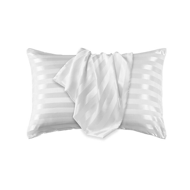 Satin Pillowcases Set of 2 Various Sizes and Colors Super Soft and Cozy