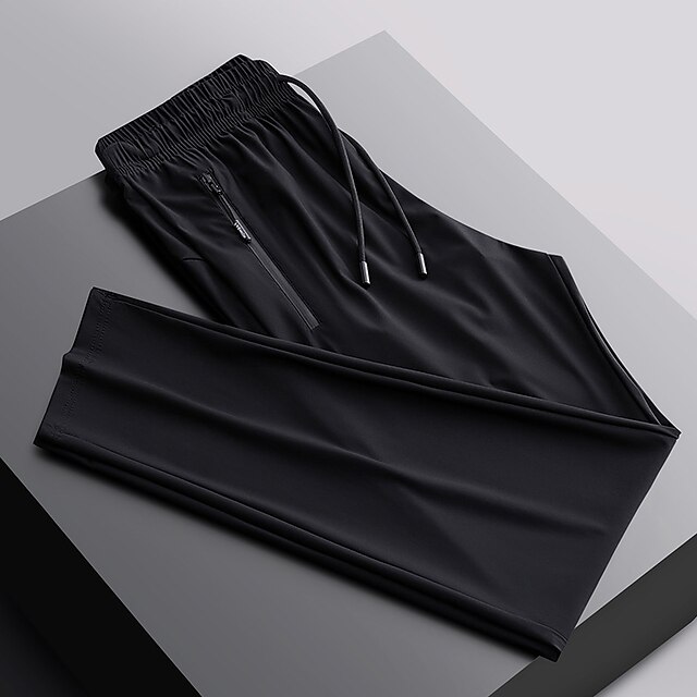 Mens Clothing Mens Bottoms | Mens Simple Chic & Modern Jogger Trousers Track Pants Pants Casual Daily Micro-elastic Solid Colore