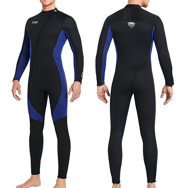 Sports & Outdoors Surfing, Diving & Snorkeling | Dive&Sail Mens Full Wetsuit 3mm SCR Neoprene Diving Suit Thermal Warm Windproof