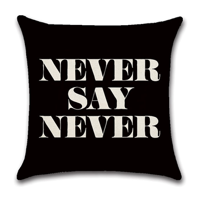 Home & Garden Home Decor | Slogan Double Side Cushion Cover 4PC Soft Decorative Square Throw Pillow Cover Cushion Case Pillowcas