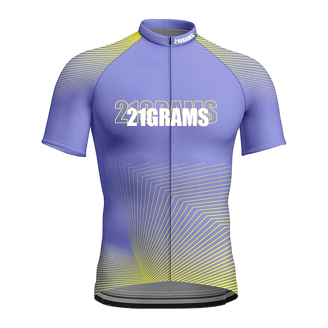 21grams men's short sleeve cycling jersey