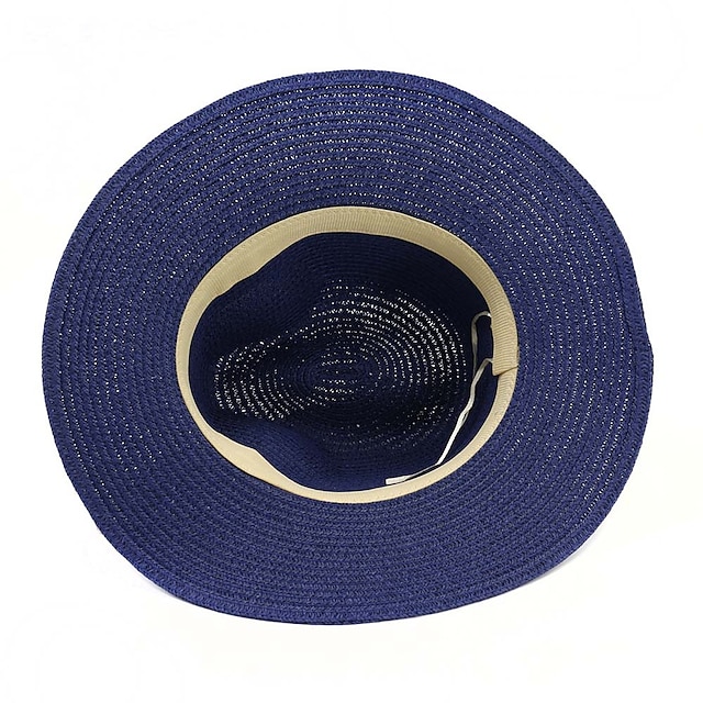 Shoes & Bags Fashion Accessories | Summer Hat for Women Fashion Vintage Panama Straw Hat Travel Beach Outdoor Sport Girls Sunsha