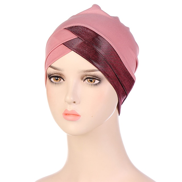 Shoes & Bags Fashion Accessories | 1 pcs Womens Boho Turban Home Daily Solid / Plain Color - WJ38007