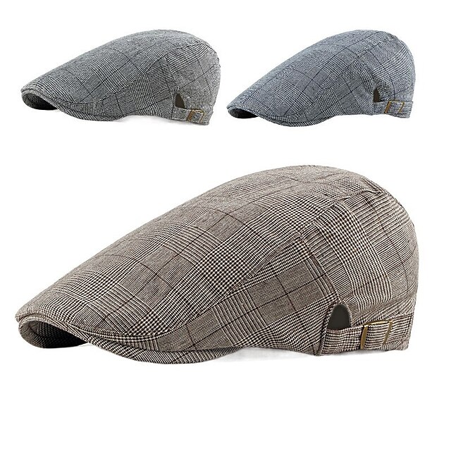 Shoes & Bags Fashion Accessories | 1 pcs Mens Sports & Outdoors Casual Simple Style Beret Hat Sports & Outdoor Daily - XE06878