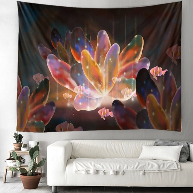 Home & Garden Home Decor | The luminous moon Wall Tapestry Art Decor Blanket Curtain Hanging Home Bedroom Living Room Decoration