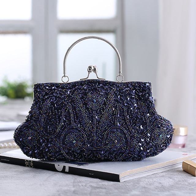 Women's Clutch Bags Polyester for Evening Bridal Wedding Party with ...