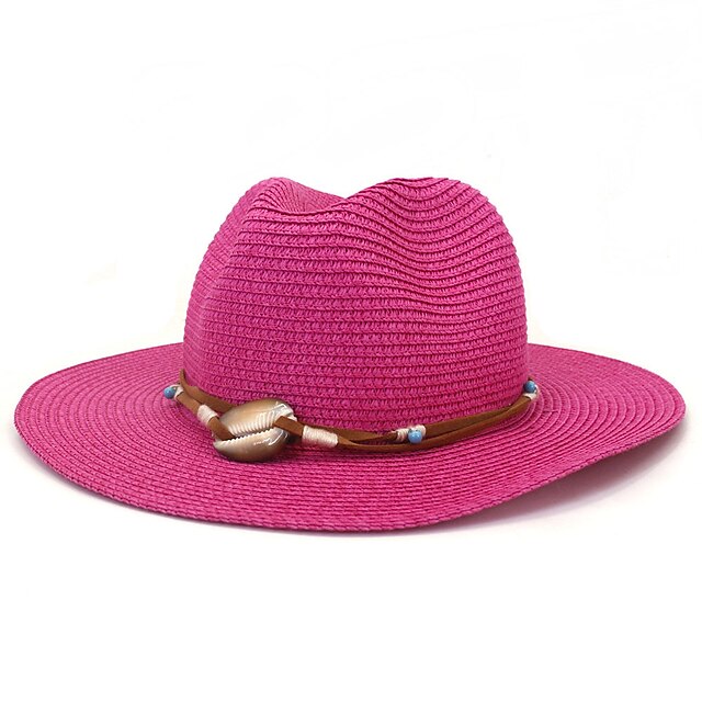 Shoes & Bags Fashion Accessories | 20 Colors Panama Hat Summer Sun Hats For Women Straw Hat Fashion UV Sun Protection Travel Cap